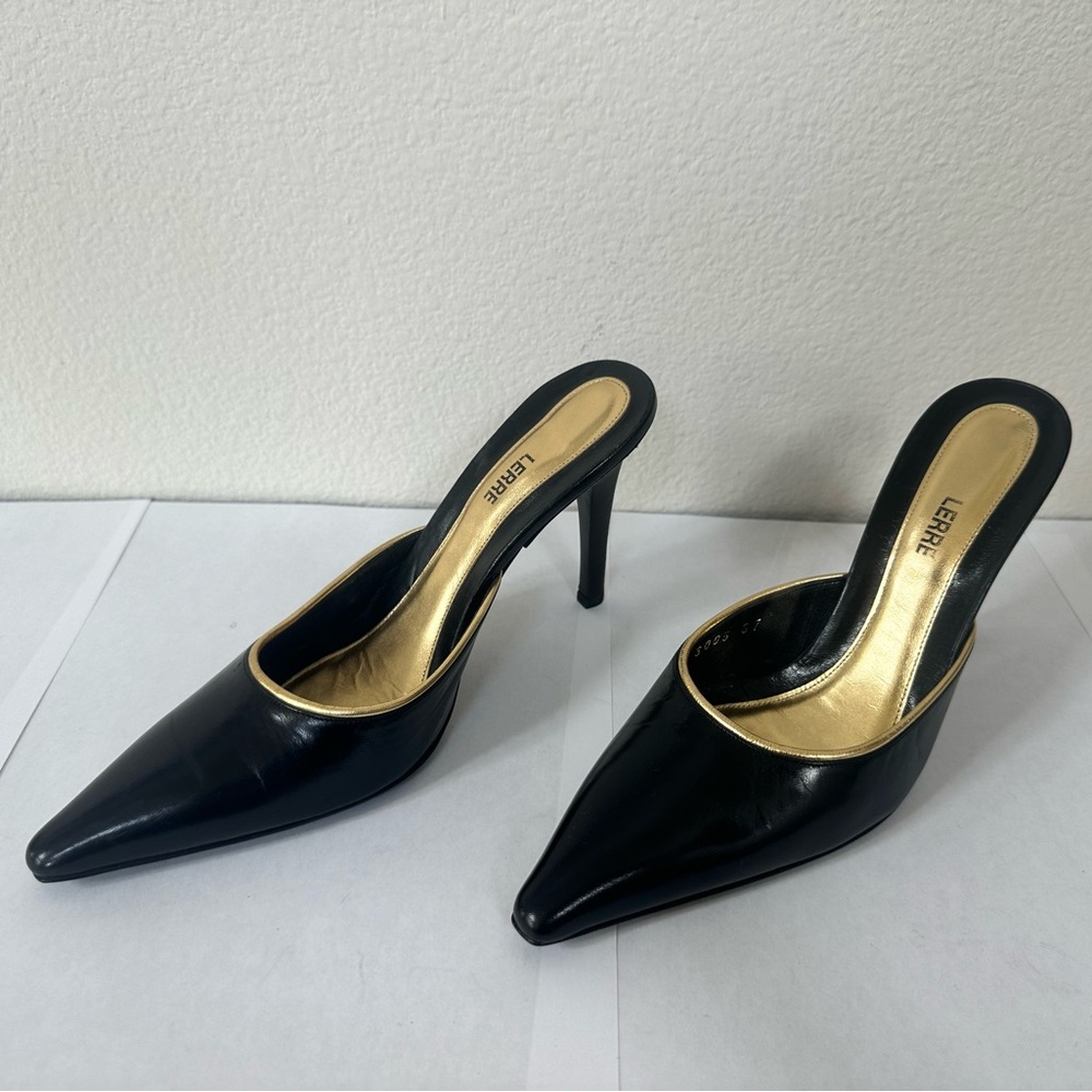 Lerre leather vintage mule